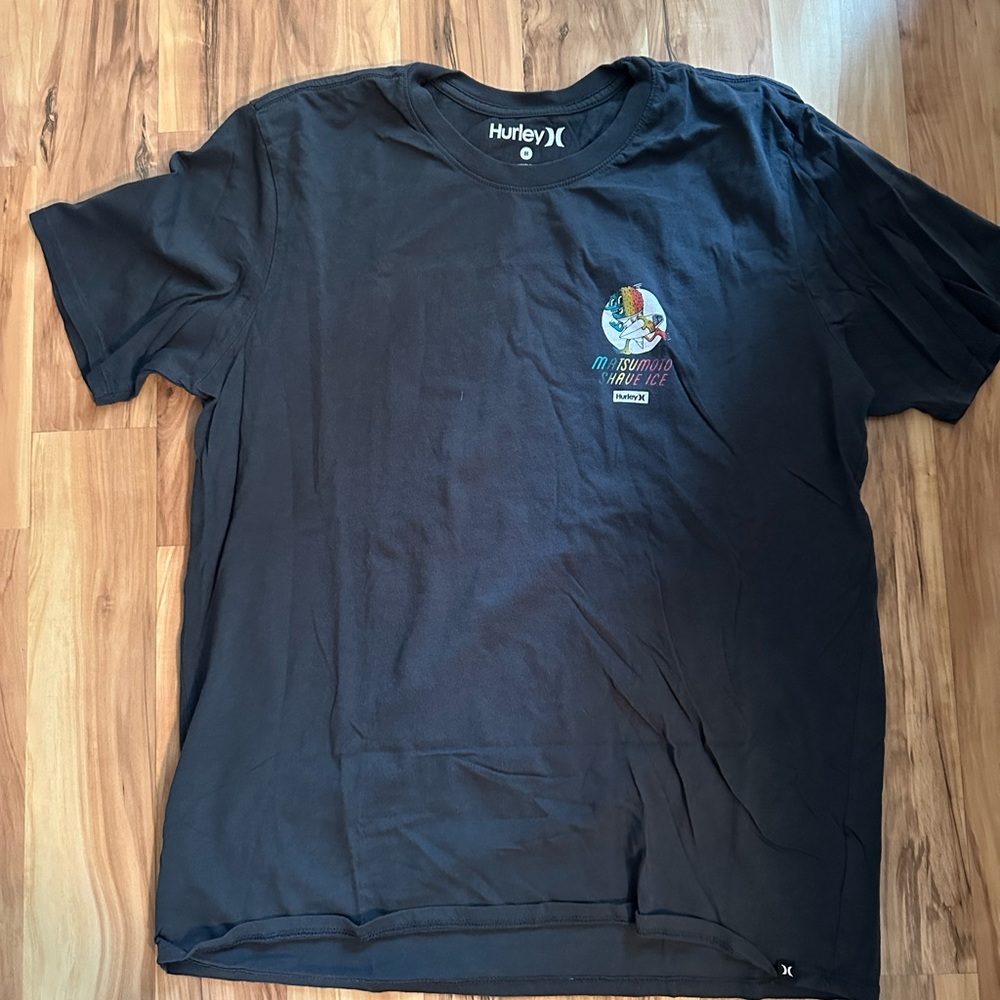 Hurley Graphite Short Sleeve Tee with Matsumo Shave Ice Logo